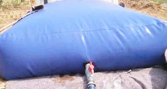 SGS 6000L 0.7mm PVC Tarpaulin مخازن مثانه آب انعطاف پذیر مخازن نگهداری آب مورد استفاده برای ذخیره