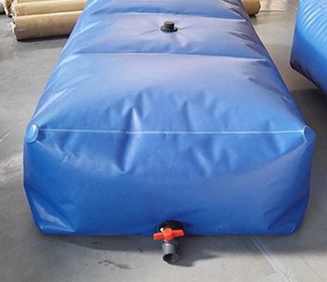 SGS 6000L 0.7mm PVC Tarpaulin مخازن مثانه آب انعطاف پذیر مخازن نگهداری آب مورد استفاده برای ذخیره