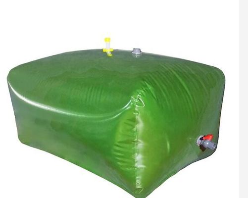 مخزن آب پلاستیکی انعطاف پذیر 10000L شکل مستطیل مثانه آب PVC EN14960