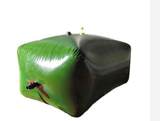 مخزن آب پلاستیکی انعطاف پذیر 10000L شکل مستطیل مثانه آب PVC EN14960