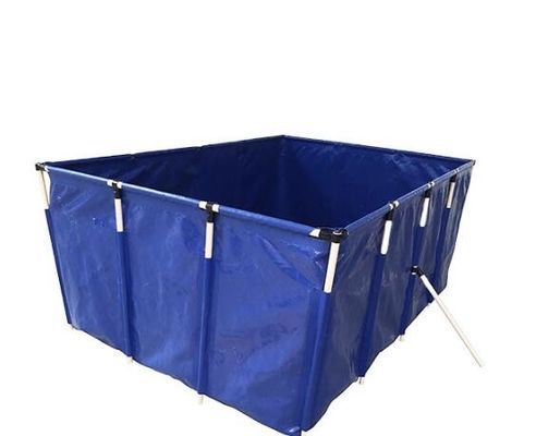 سایز سفارشی شکل مستطیل PVC مخزن پرورش ماهی 3000L-50000L مخزن پلاستیکی استخر ماهی