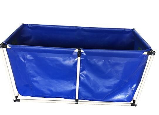 سایز سفارشی شکل مستطیل PVC مخزن پرورش ماهی 3000L-50000L مخزن پلاستیکی استخر ماهی