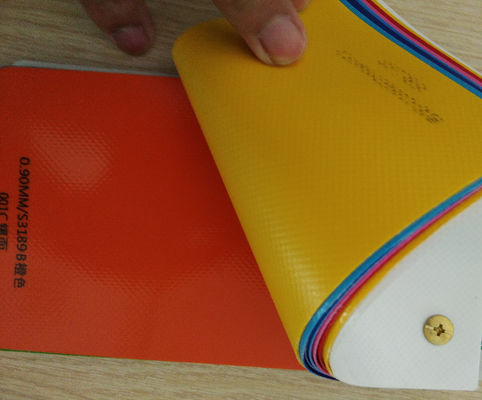 PVC لایه دار پلنگ درخشنده ضد آتش 1100GSM 2.06 * 50m مواد مواد قدرت بالا