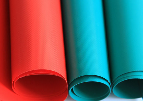 PVC لایه دار پلنگ درخشنده ضد آتش 1100GSM 2.06 * 50m مواد مواد قدرت بالا