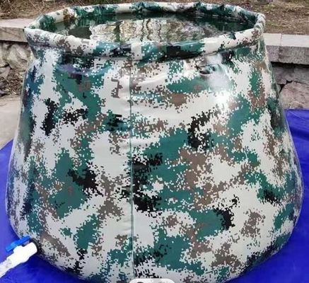 زراعت انعطاف پذیر پانل پی وی سی تانک آب پیاز 1000L تانک آب قابل حمل تانک آب نگهدارنده