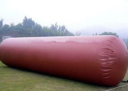 مخازن ذخیره گاز متان قابل تاشو با پوشش PVC 2000T مخازن ذخیره گاز بیوگاز
