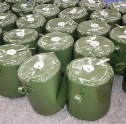 50L 100L 1.0MM ضخامت قابل جابجایی انعطاف پذیر دیزل سوخت مثانه مایع حبس سوخت مثانه