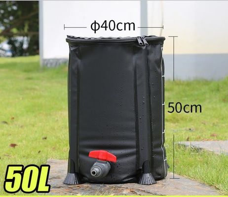 50 لیتری آب باران ذخیره PVC درخت آب دادن کیسه تاشو باغ باران مجموعه