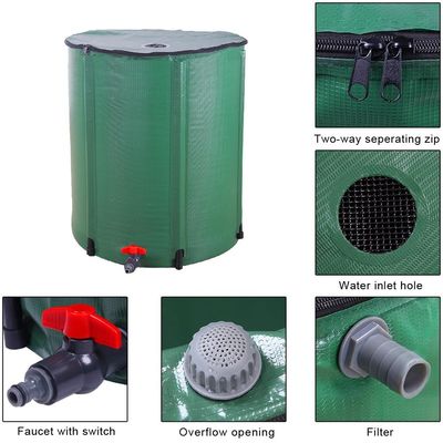 PEVA PVC 160L کیسه های آبیاری درخت برای جمع آوری آب باران