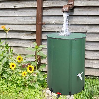 بشکه PVC Rain Saver 750L تاشو برای مزرعه خانه باغ OEM سرویس