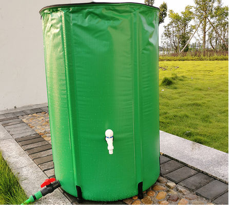 بشکه PVC Rain Saver 750L تاشو برای مزرعه خانه باغ OEM سرویس