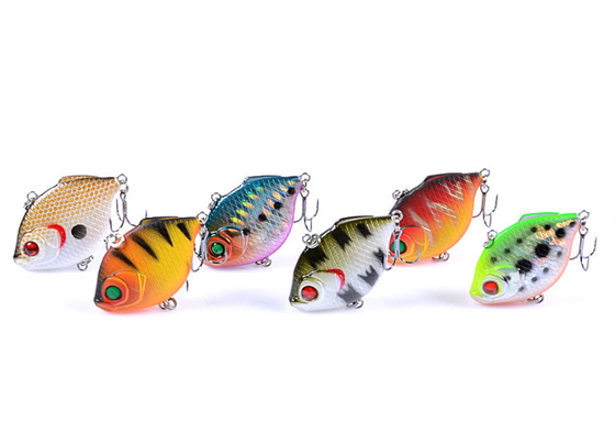ضد آب VIB تقلبی طعمه 4.4cm 8.6g بازتاب لیزری منحرف