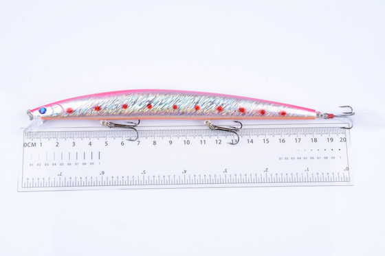6 رنگ 18.50CM/22g 4 # قلاب ها Perch,Crucian,Culter Alburnus ABS Minnow ماهیگیری دریایی طعمه