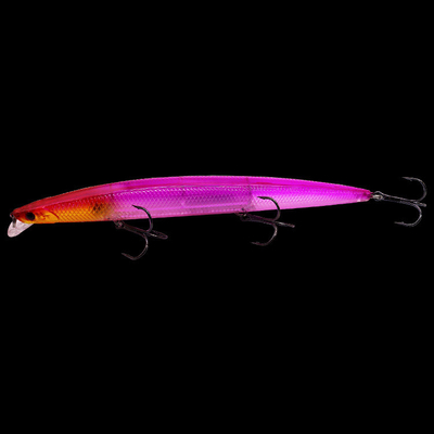 12 رنگ 18CM/22.6g 2# Hooks Perch,Crucian,Culter Alburnus Big Minnow Lure طعمه ماهیگیری دریایی