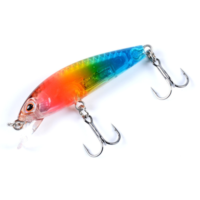 9 رنگ 5.5CM/5.70G غوطه ور شدن مینیو طعمه ماهیگیری Mullet,Perch,Catfish طعمه سخت پلاستیکی