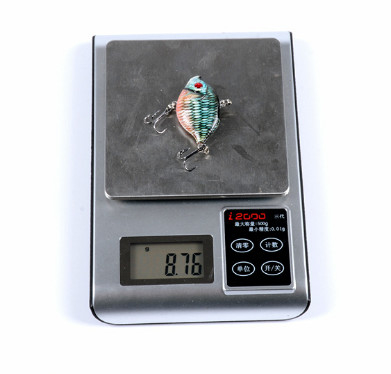 8 رنگ 4.5CM/8.8g 10# قلاب لایه شنا کامل Long Shot Hard Bait رنگ VIB طعمه ماهیگیری