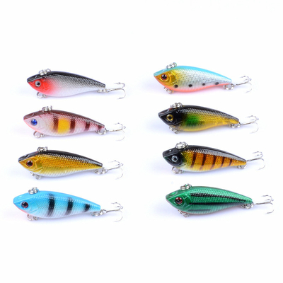 لایه شنا کامل سخت VIB ماهیگیری سخت طعمه 8 رنگ 5CM/6g