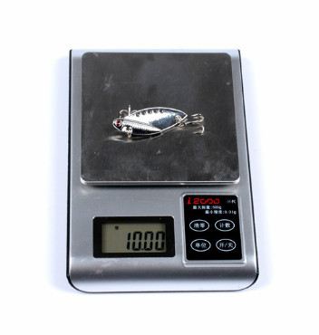 طلا 5CM / 10g سخت VIB طعمه ماهیگیری طعمه ضد خوردگی