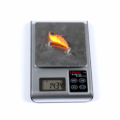 شات VIB طعمه ماهیگیری 6 رنگ 5.3CM/14.30g 10 # قلاب