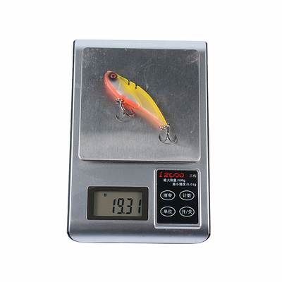 خیلی طولانی تر شوت VIB طعمه ماهیگیری 6 رنگ 6.90CM/19.30g 8# قلاب
