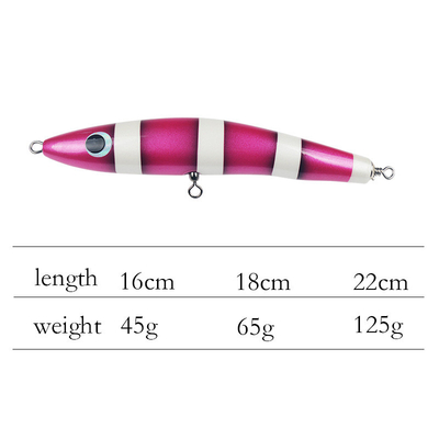4 رنگ 16CM/45g چشم های سه بعدی چوبی جامد طعمه چوبی چوبی چوبی چوبی چوبی چوبی