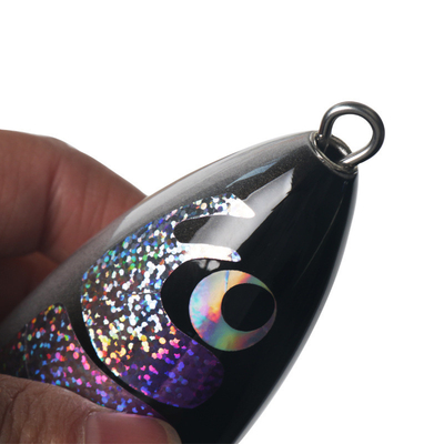 4 رنگ 22CM/120g Abalone Shell طعمه چوبی هک های سه گانه ماهی تنباکو شیک ماهی مداد شیک ماهیگیری چوبی