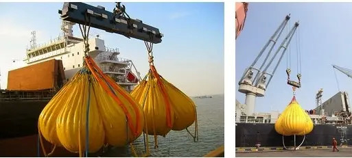 پلتفرم های حفاری نفت در ساحل تست وزن سنگین مثانه آب PVC